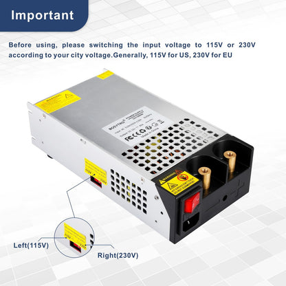 12V 1000W Switching Power Supply Adapter for LED Strip, CCTV, Motor Pump  - NEW!