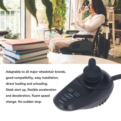Electric Wheelchair Controller DC24V 45A with Brake Function & Joystick - New!
