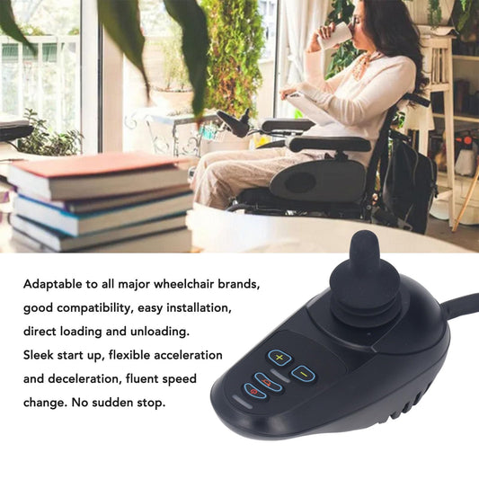 Electric Wheelchair Controller DC24V 45A with Brake Function & Joystick - New!