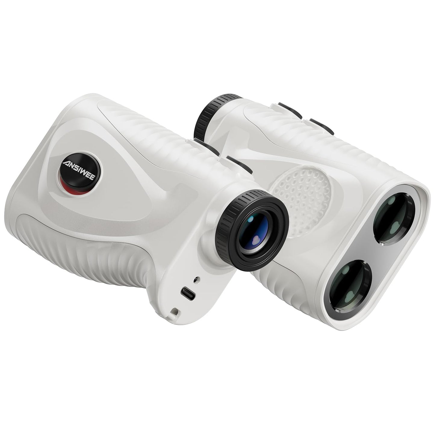 ANSIWEE 7X Golf Laser Rangefinder with Slope Switch & Flag Lock, USGA Legal
