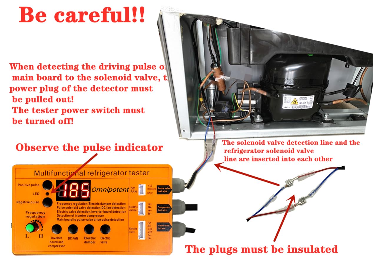 Omnipotent Multifunctional Refrigerator Tester with Digital Display Inverter Tools - NEW!
