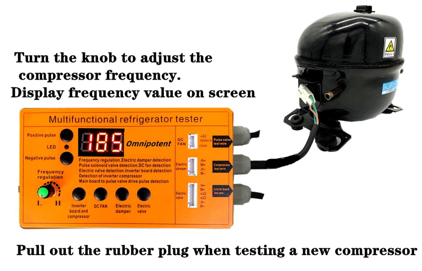 Omnipotent Multifunctional Refrigerator Tester with Digital Display Inverter Tools - NEW!