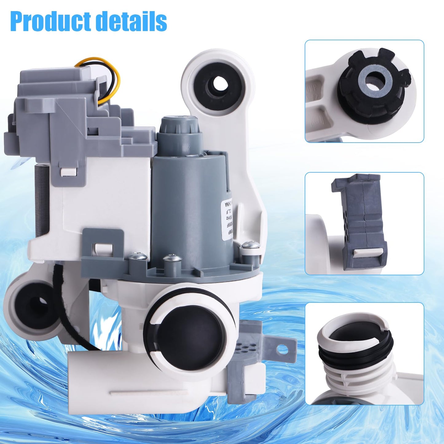 DC97-19289F Washer Drain Pump Assembly Replacement for Samsung Models OEM - NEW!