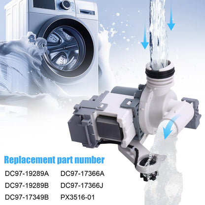 DC97-19289F Washer Drain Pump Assembly Replacement for Samsung Models OEM - NEW!