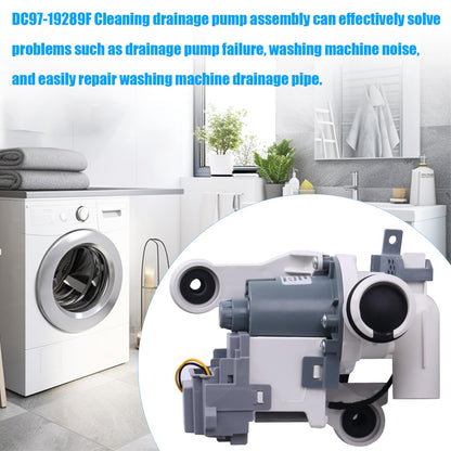 DC97-19289F Washer Drain Pump Assembly Replacement for Samsung Models OEM - NEW!