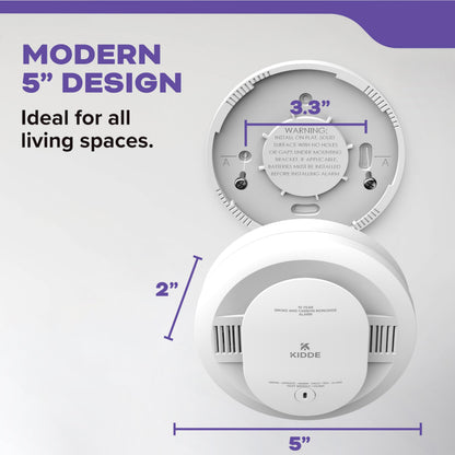 Kidde 30CUAD10 (2 Pack) Smoke & Carbon Monoxide Detector, 10-Year Battery, NEW!
