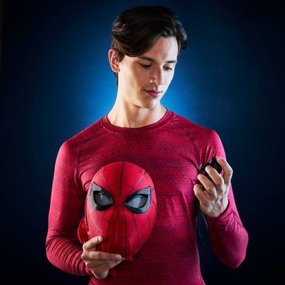 Spider-Man Homecoming Electronic Expressive Mask, Premium Roleplay Gear - New!