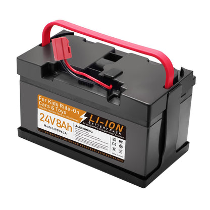 24V 8Ah Li-ion Rechargeable Power Wheels Battery for Huffy Torex UTV