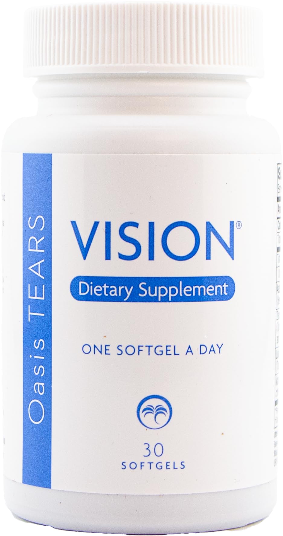 Oasis TEARS VISION Eye Supplement Softgels with Maqui Berry, Lutein, DHA 30ct - NEW!