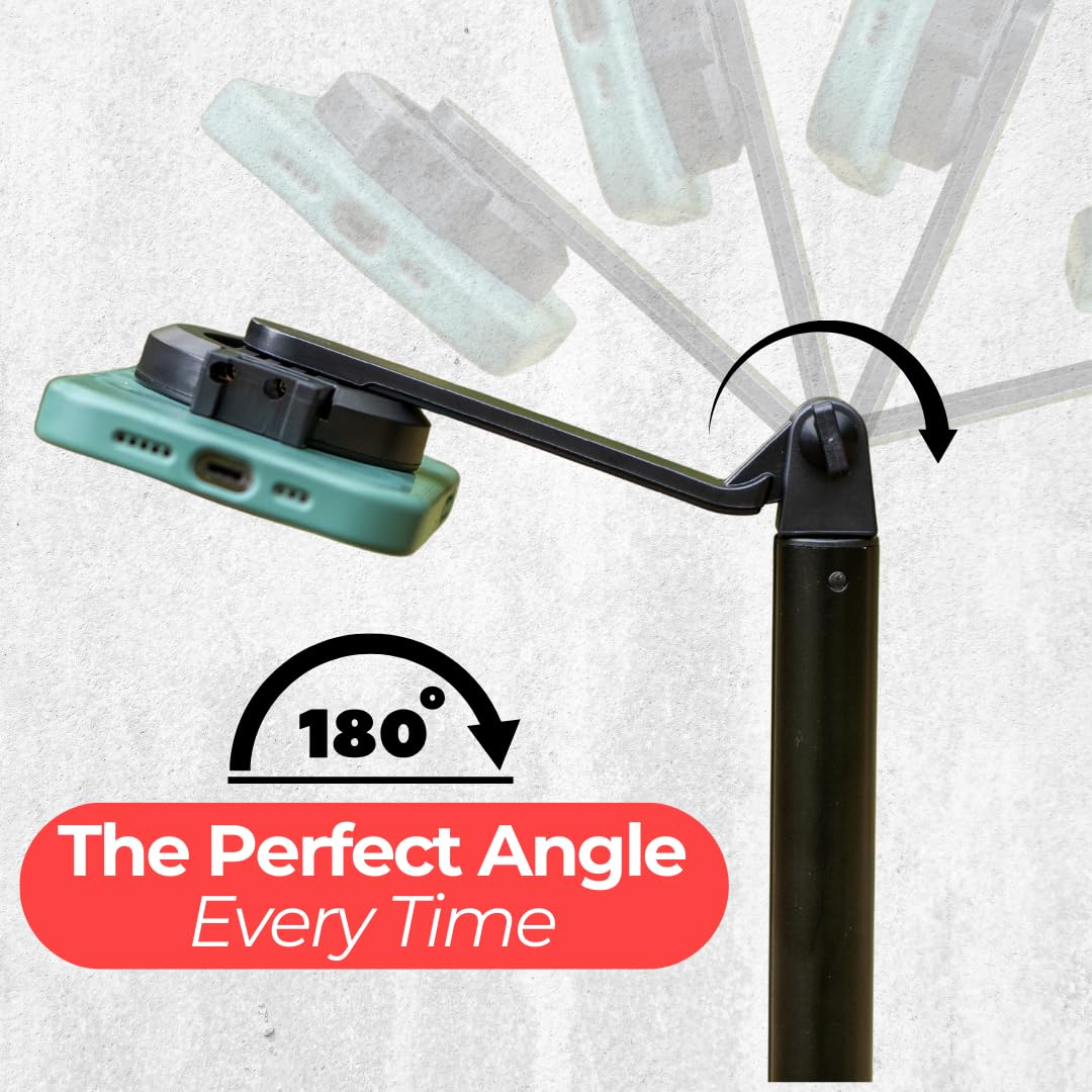 Magnetic Tripod & Selfie Stick with Bluetooth Remote Foldable - NEW!