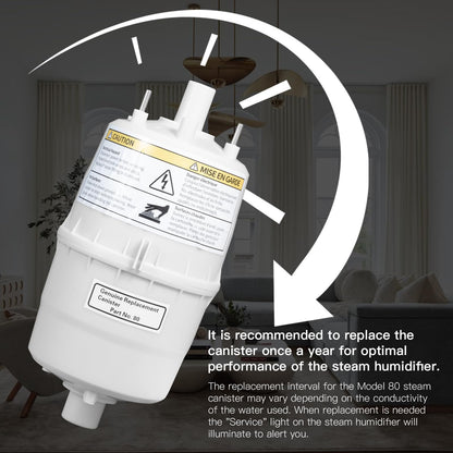 80 Replacement Canister AprilAire 800 Humidifier, Durable & Leak-Proof -NO ORING - NEW!