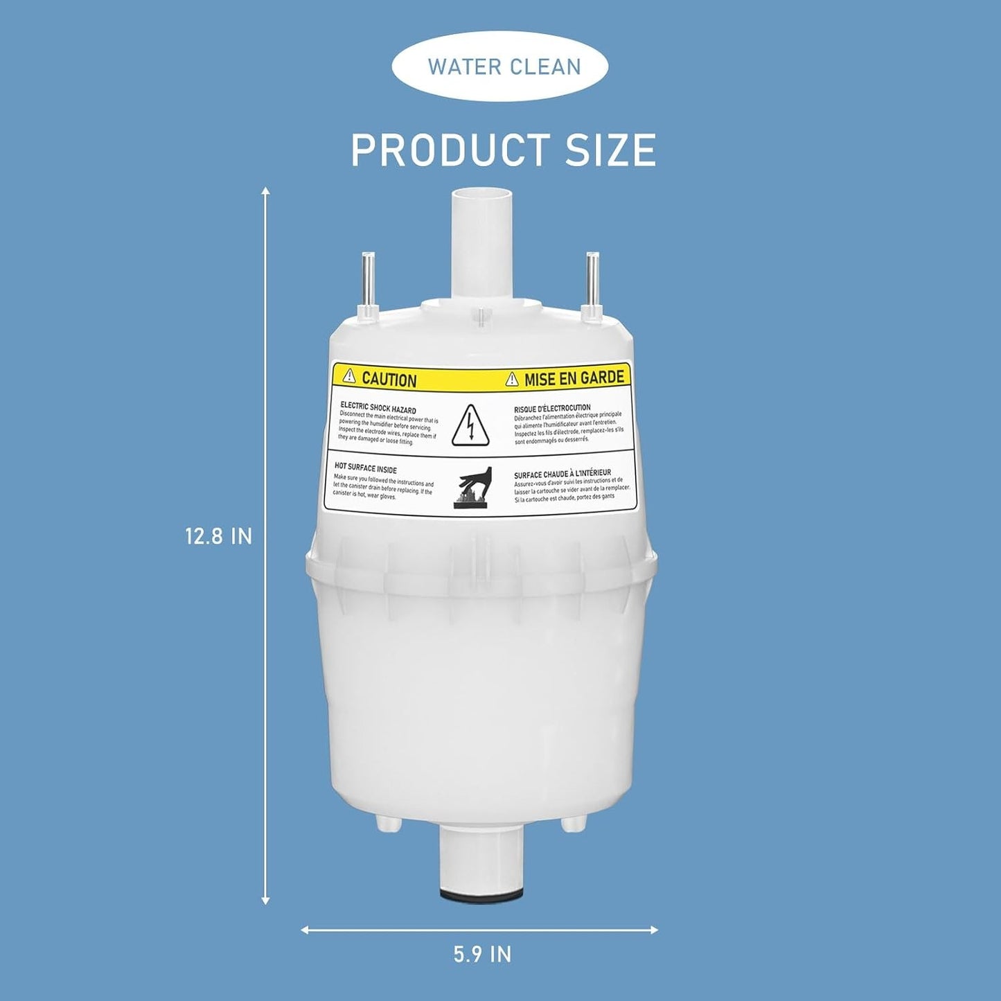 2-Pack 80 Replacement Canister for Aprilaire Steam Humidifier 800 865 - NEW!