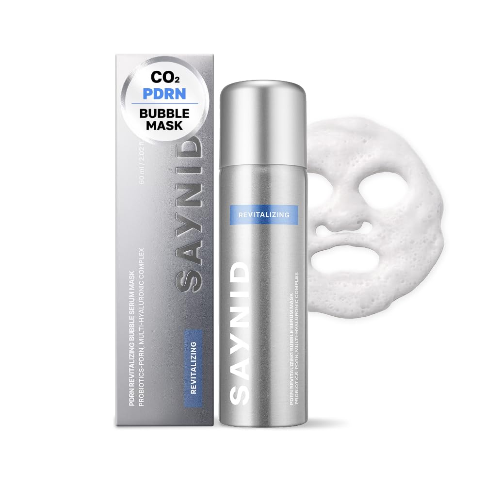 SAYNID PDRN Revitalizing CO2 Bubble Serum Mask | Fast Hydration & Glow - NEW!