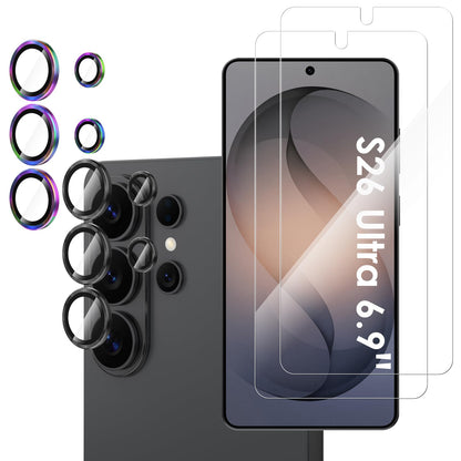 2-Pack Glass Screen Protector for Samsung Galaxy S26 Ultra 6.9" - NEW!