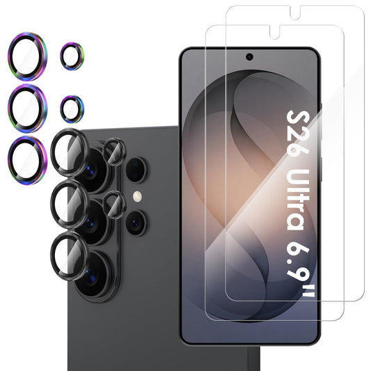 2-Pack Glass Screen Protector for Samsung Galaxy S26 Ultra 6.9" - NEW!