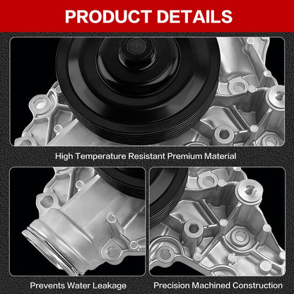 AW6142 Engine Water Pump for Mercedes-Benz E350 C300 C350 ML350 2006-2011 - NEW!