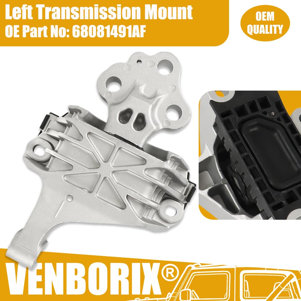 3PCS Engine & Transmission Mount Kit for Dodge Dart 2.0/2.4L 2013-2016 - NEW!