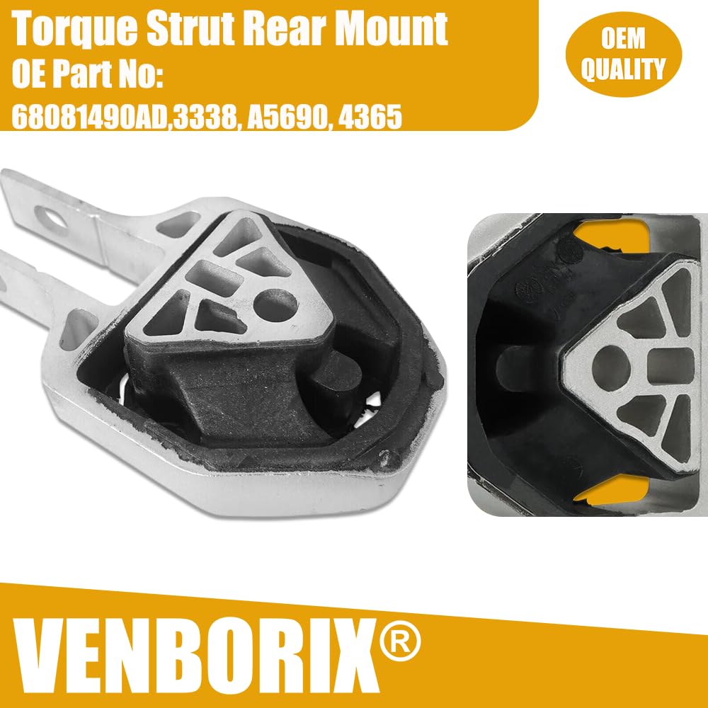 3PCS Engine & Transmission Mount Kit for Dodge Dart 2.0/2.4L 2013-2016 - NEW!