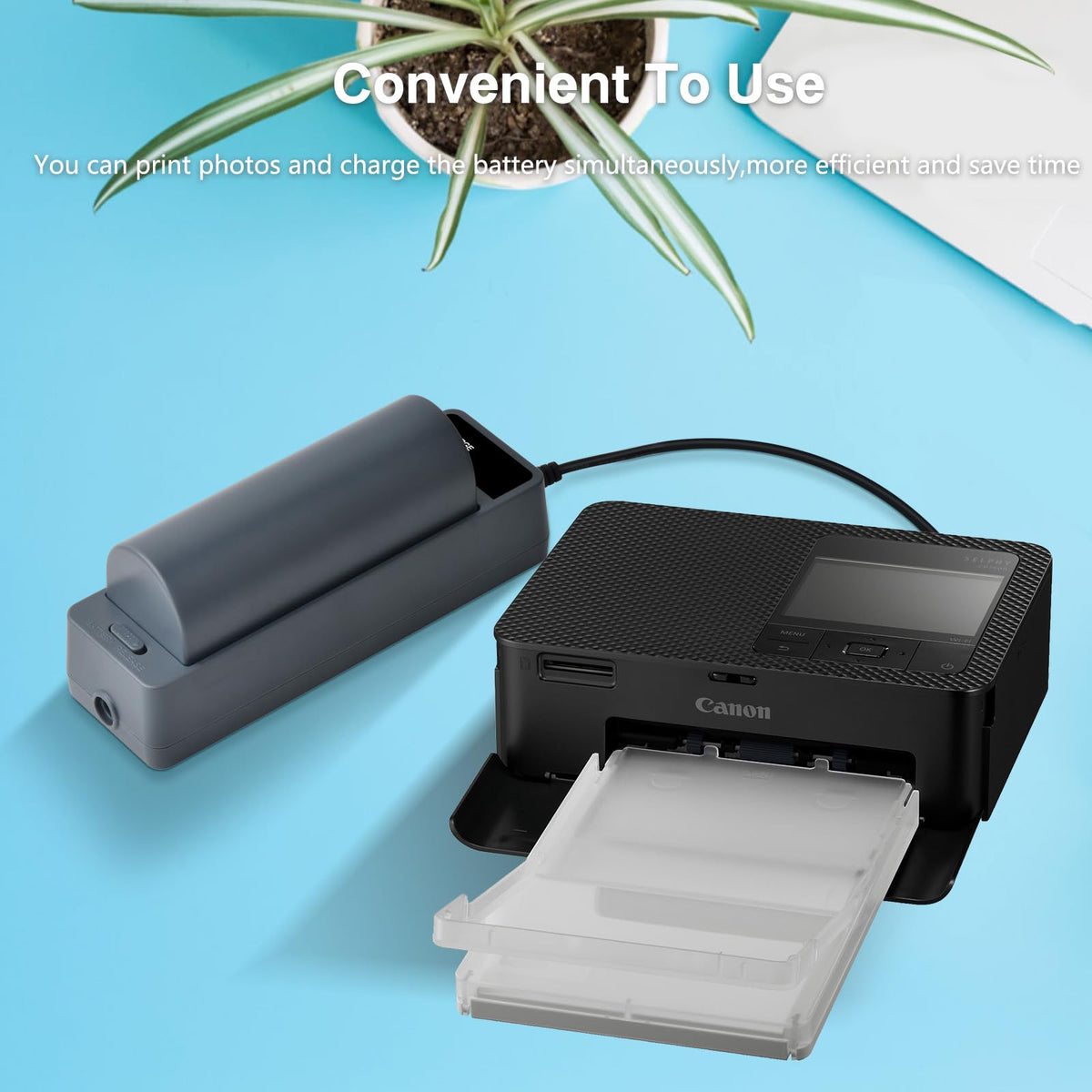 Uwayor NB-CP2L NB-CP1L Battery 2 Pack with Charger for Canon SELPHY Printers - NEW!
