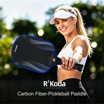 Upgraded R² Koda Pickleball Paddle - USAPA Approved T700 Carbon Fiber Racket - NEW!