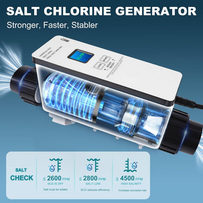IC40 Salt Cell Replacement for Pentair 520555 Pool Systems Up to 40,000 Gallons - NEW!