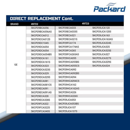Packard 42-Frame 1/8-1/12HP Condenser Fan Motor 208V-230V 60Hz 1075 RPM, New!