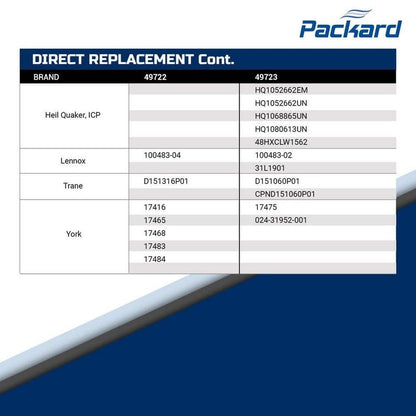 Packard 42-Frame 1/8-1/12HP Condenser Fan Motor 208V-230V 60Hz 1075 RPM, New!