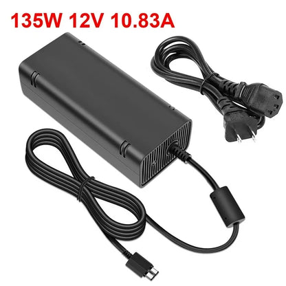 AC Adapter for Xbox 360 Slim Power Supply Charger with Cord by Huajiang Tech - NEW!