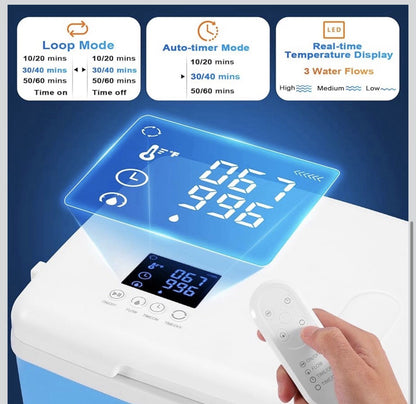 Ice Machine for Back Belly Lumbar Surgery | Wireless Remote & Temp Monitor - NEW!