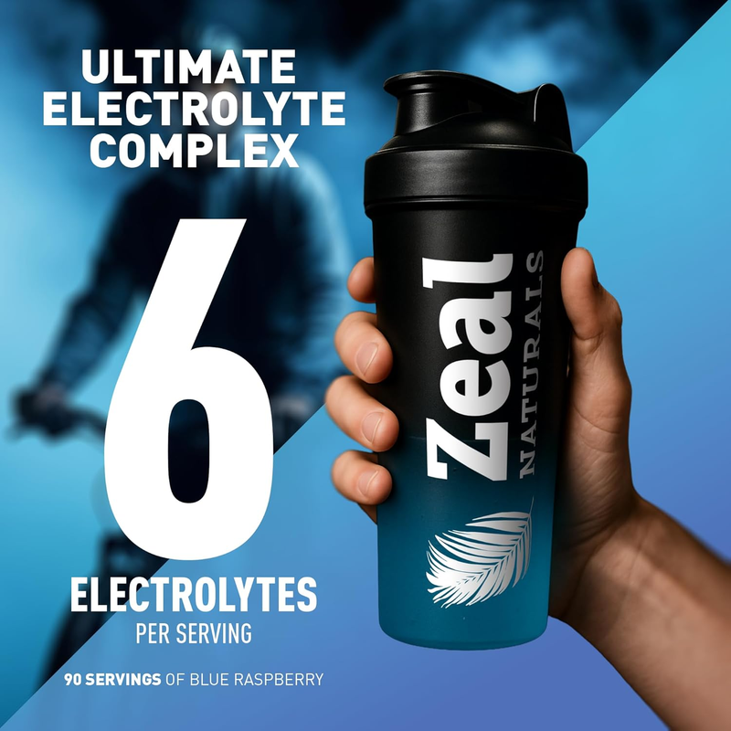 Keto Electrolyte Powder with BCAAs - Sugar Free Hydration Supplement, 90 Servings - NEW!