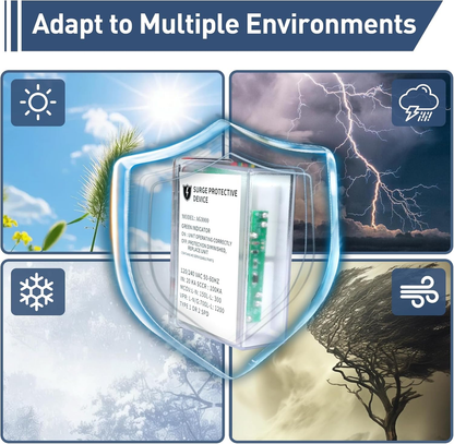 AG3000 HVAC Surge Protector, 120/240V Mini Split Protection Device | PMOV Surge - NEW!