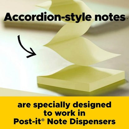 2 Post-it DS330BK Pop-Up Note Dispenser, 3x3 Inch, Black, Weighted Style - NEW!