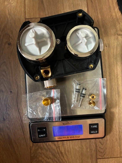 Brass Integrated Diverter Rough-in Valve R22000-WS with Easy Install Guide - NEW!