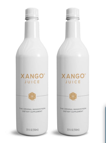 Isagenix Xango Juice 2 Bottles 25 Oz - Mangosteen Flavor, NEW!