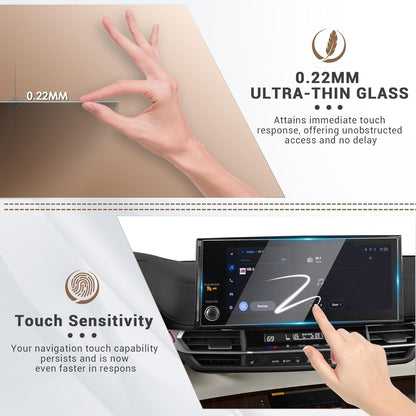 12.3" HD Tempered Glass Screen Protector for 2025-2026 Toyota Sienna Multimedia - NEW!