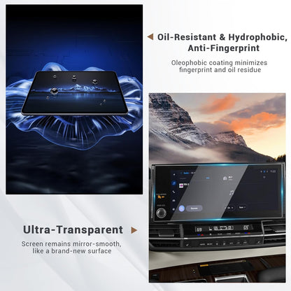 12.3" HD Tempered Glass Screen Protector for 2025-2026 Toyota Sienna Multimedia - NEW!