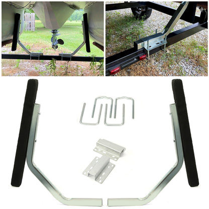 Pontoon Boat Trailer Bunk Board Guide 24.4" Adjustable for Ski & Fishing Boats- NEW!