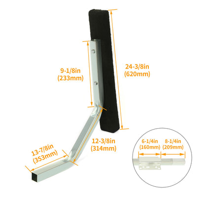 Pontoon Boat Trailer Bunk Board Guide 24.4" Adjustable for Ski & Fishing Boats- NEW!