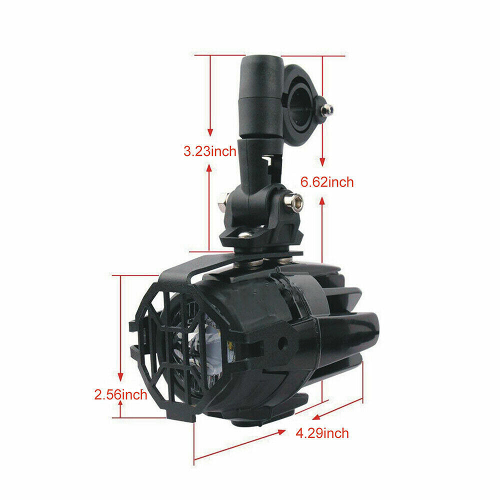 2x Motorcycle LED Fog Light for BMW R1200GS - 40W 6000LM Waterproof Lamp- BRAND NEW!
