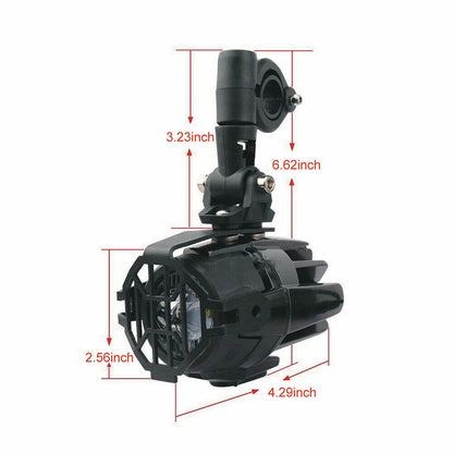 2x Motorcycle LED Fog Light for BMW R1200GS - 40W 6000LM Waterproof Lamp- BRAND NEW!