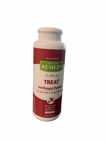 Medline Remedy Phytoplex Antifungal Powder, 3 Pack, 9 oz total - Exp. 6/27