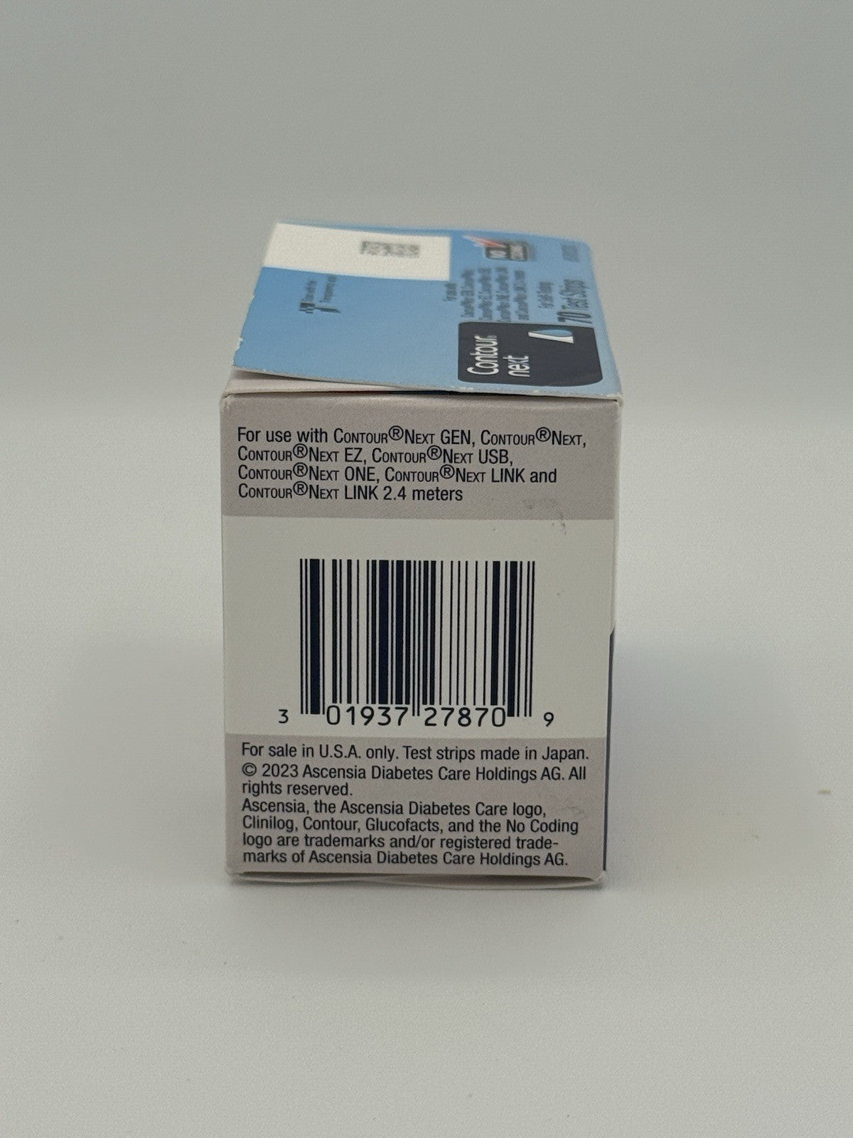 Contour Next Blood Glucose Test Strips 70ct, Expiration 2027, FDA Approved - NEW!