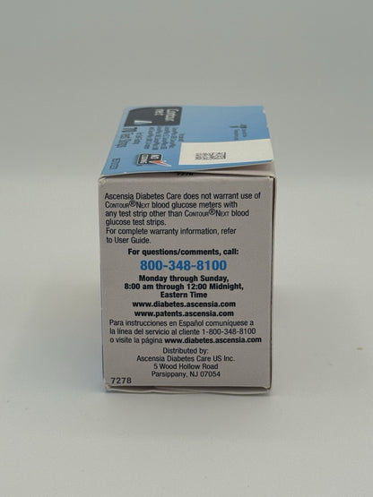 Contour Next Blood Glucose Test Strips 70ct, Expiration 2027, FDA Approved - NEW!