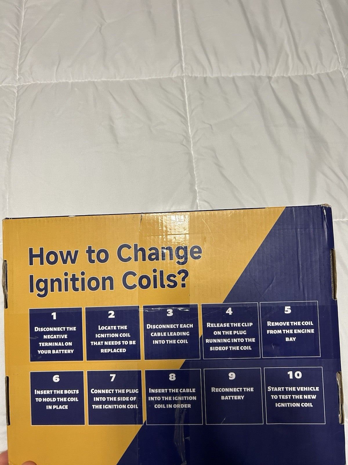4 Ignition Coils UF673 & 4 Iridium Spark Plugs 93618 - Open Box, NEW!