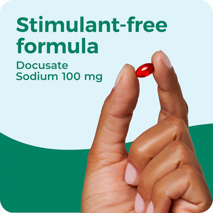 Dulcolax Gentle Stool Softener Capsules, 2 Pack - 200 Gel Capsules - Exp. 2/28