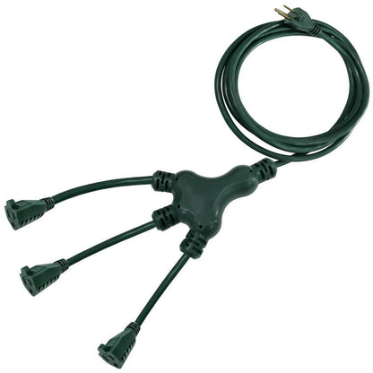 HDX 40 ft. Green Multi-Directional Outdoor Extension Cord, 16/3 Gauge - NEW!