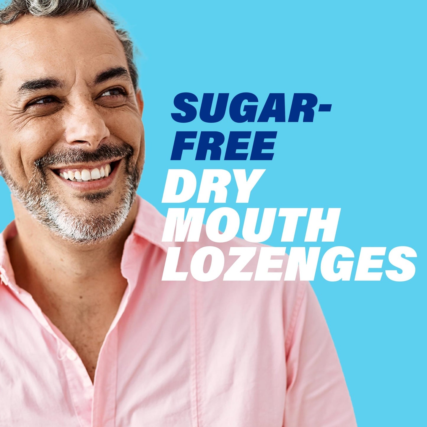 Dry Mouth Lozenges with Xylitol, Honey-Lemon Flavor, 72 Count Pack of 2 - NEW!