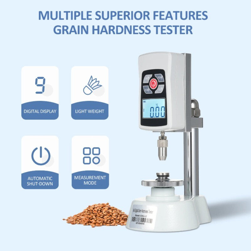Mini Grain Hardness Tester GWJ-3 Digital Durometer for Seeds and Fodder - NEW!
