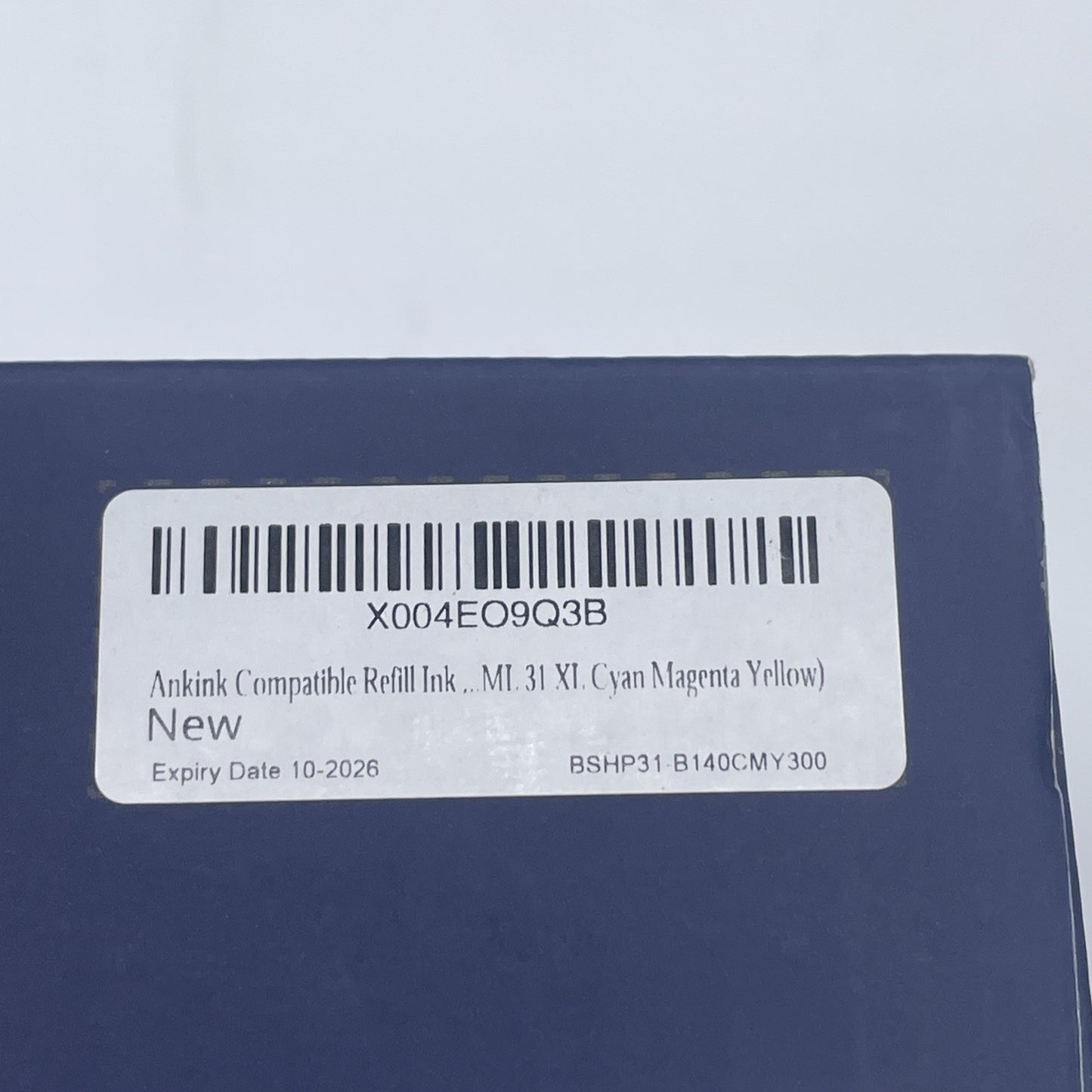 4PK Ink Refill Bottles for HP Smart Tank 555 455 5101 450 5000 6001 7301,