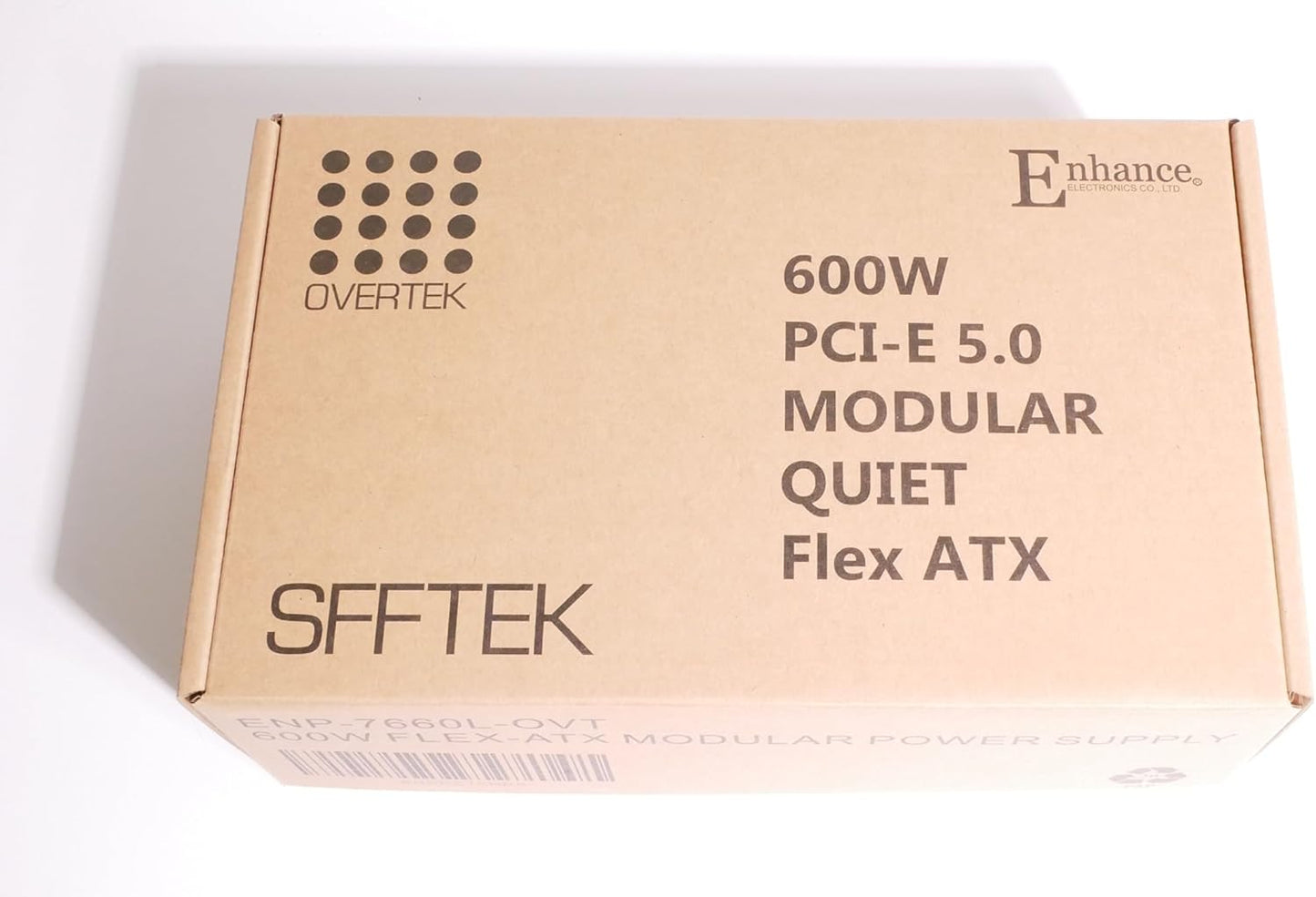 Enhance ENP-7660L 600W Modular Platinum Flex ATX Switching Power Supply, New!